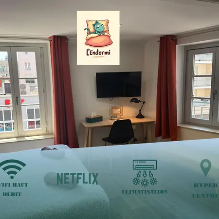 L'endormi - Hypercentre - 10min De Jaude A Pied קלרמונט-פרנד