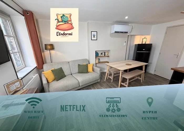 L'endormi - Hypercentre - 10min De Jaude A Pied *